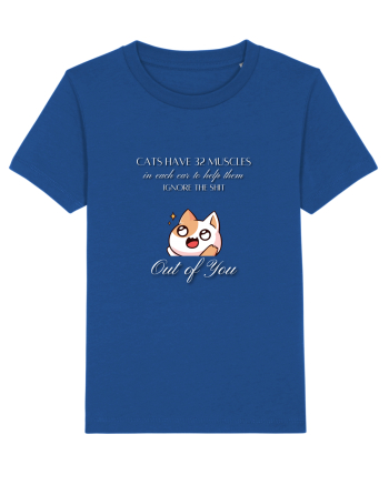 Cats Have 32 Muscles Majorelle Blue