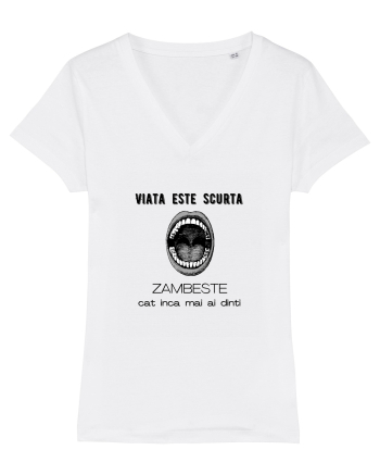 Viata Este Scurta White