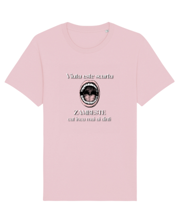 Viata Este Scurta Cotton Pink