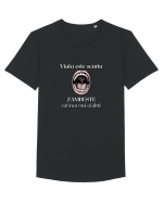 Viata Este Scurta Tricou mânecă scurtă guler larg Bărbat Skater