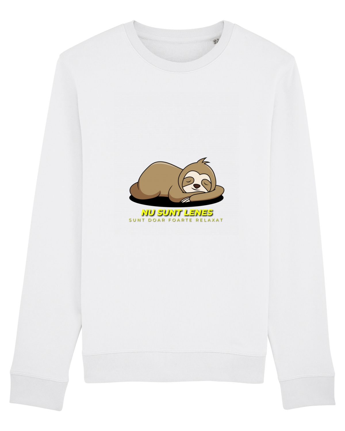 Bluză mânecă lungă Unisex Rise White