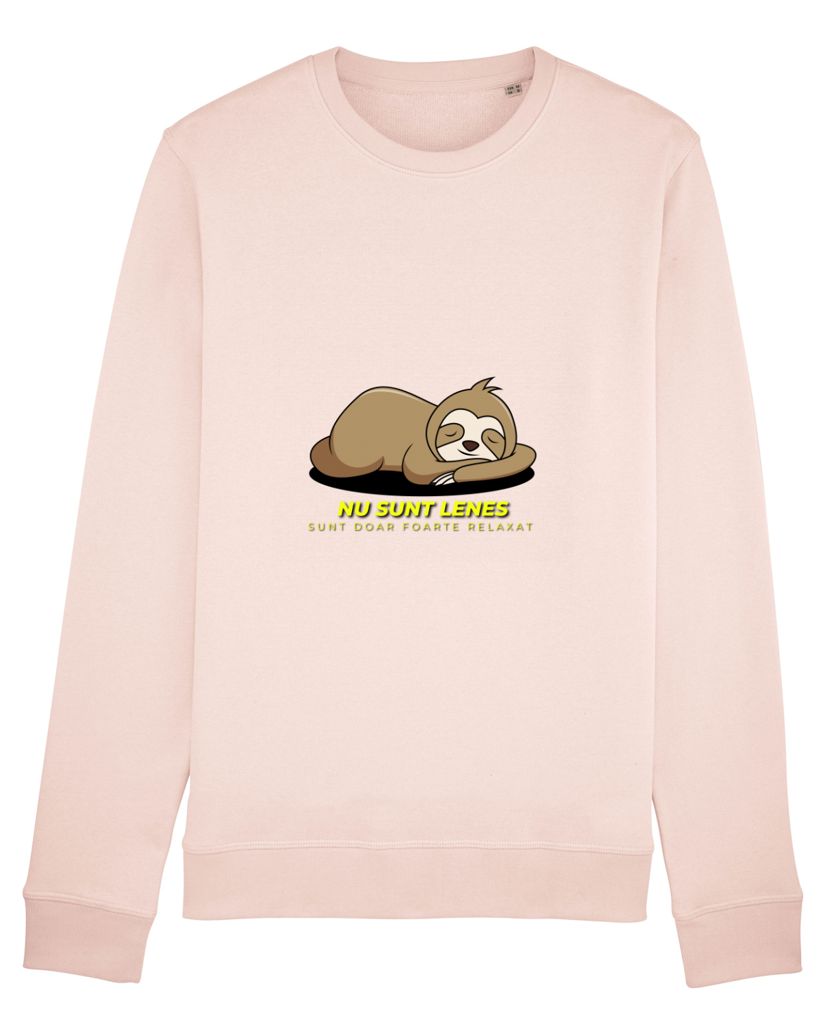 Bluză mânecă lungă Unisex Rise Candy Pink