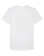Safe Sets Tricou mânecă scurtă guler larg Bărbat Skater