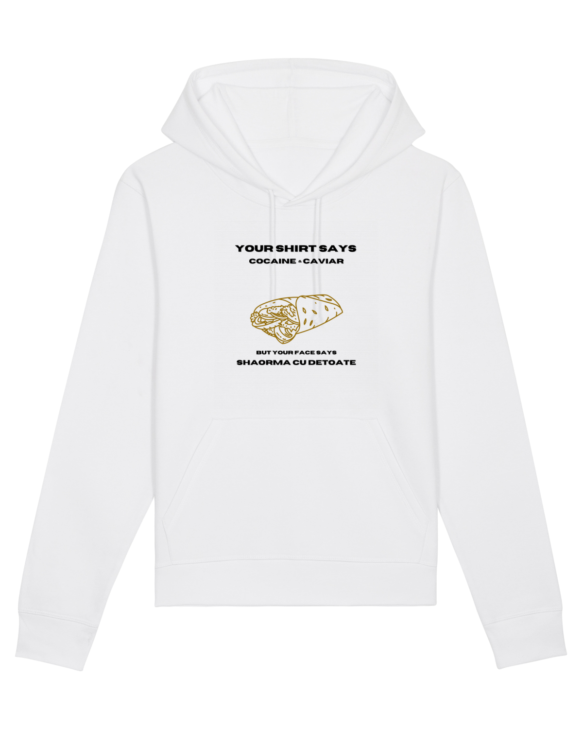 Hanorac Unisex Drummer White