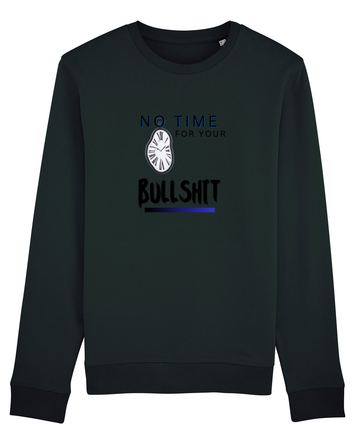 Bluză mânecă lungă Unisex Rise Black