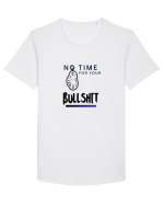 BULLSHIT Tricou mânecă scurtă guler larg Bărbat Skater