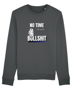 BULLSHIT Bluză mânecă lungă Unisex Rise