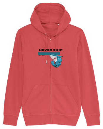NEVER SKIP Carmine Red