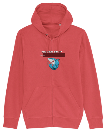 NEVER SKIP Carmine Red