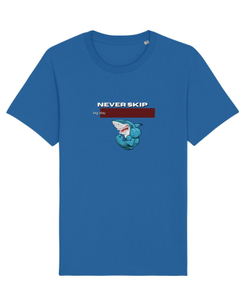 NEVER SKIP Royal Blue