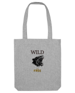 WILD AND FREE Sacoșă textilă