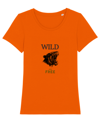 WILD AND FREE Bright Orange