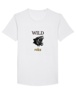 WILD AND FREE Tricou mânecă scurtă guler larg Bărbat Skater