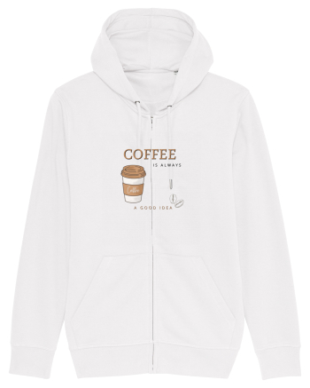 Coffee is always a good idea White