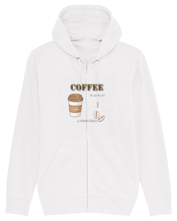 Coffee is always a good idea White