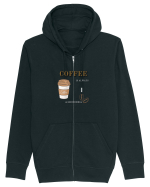Coffee is always a good idea Hanorac cu fermoar Unisex Connector