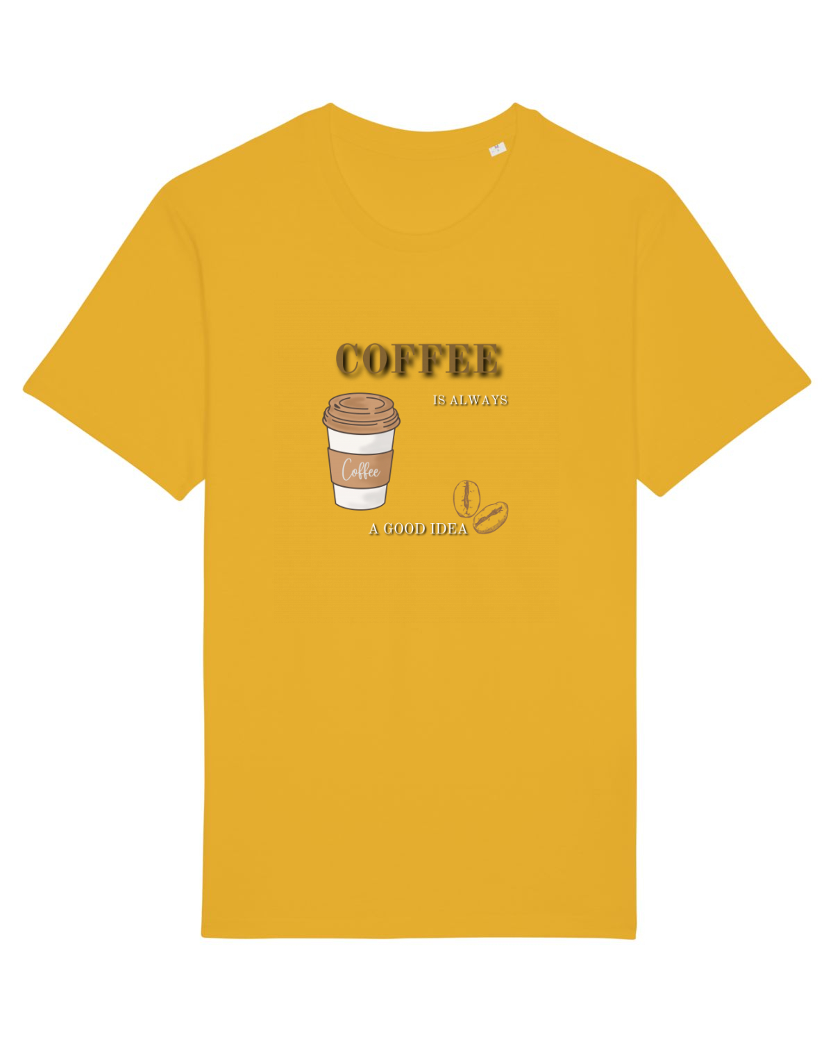 Tricou mânecă scurtă Unisex Rocker Spectra Yellow