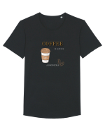 Coffee is always a good idea Tricou mânecă scurtă guler larg Bărbat Skater