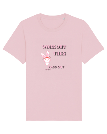 Workout then pass out Cotton Pink