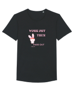 Workout then pass out Tricou mânecă scurtă guler larg Bărbat Skater