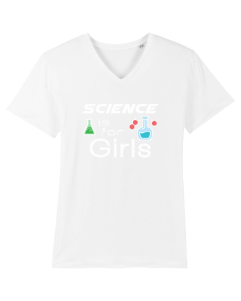 Science is for Girls White