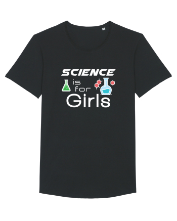 Science is for Girls Black