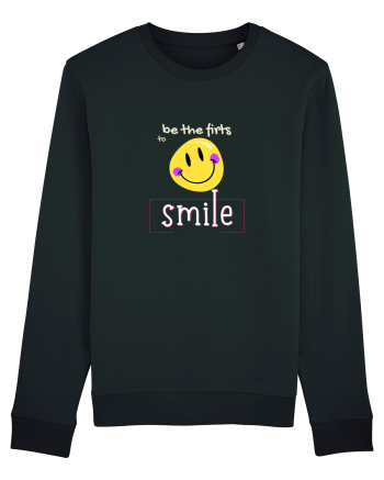 be the first to smile Black