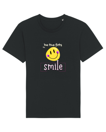 be the first to smile Black