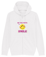 be the first to smile Hanorac cu fermoar Unisex Connector