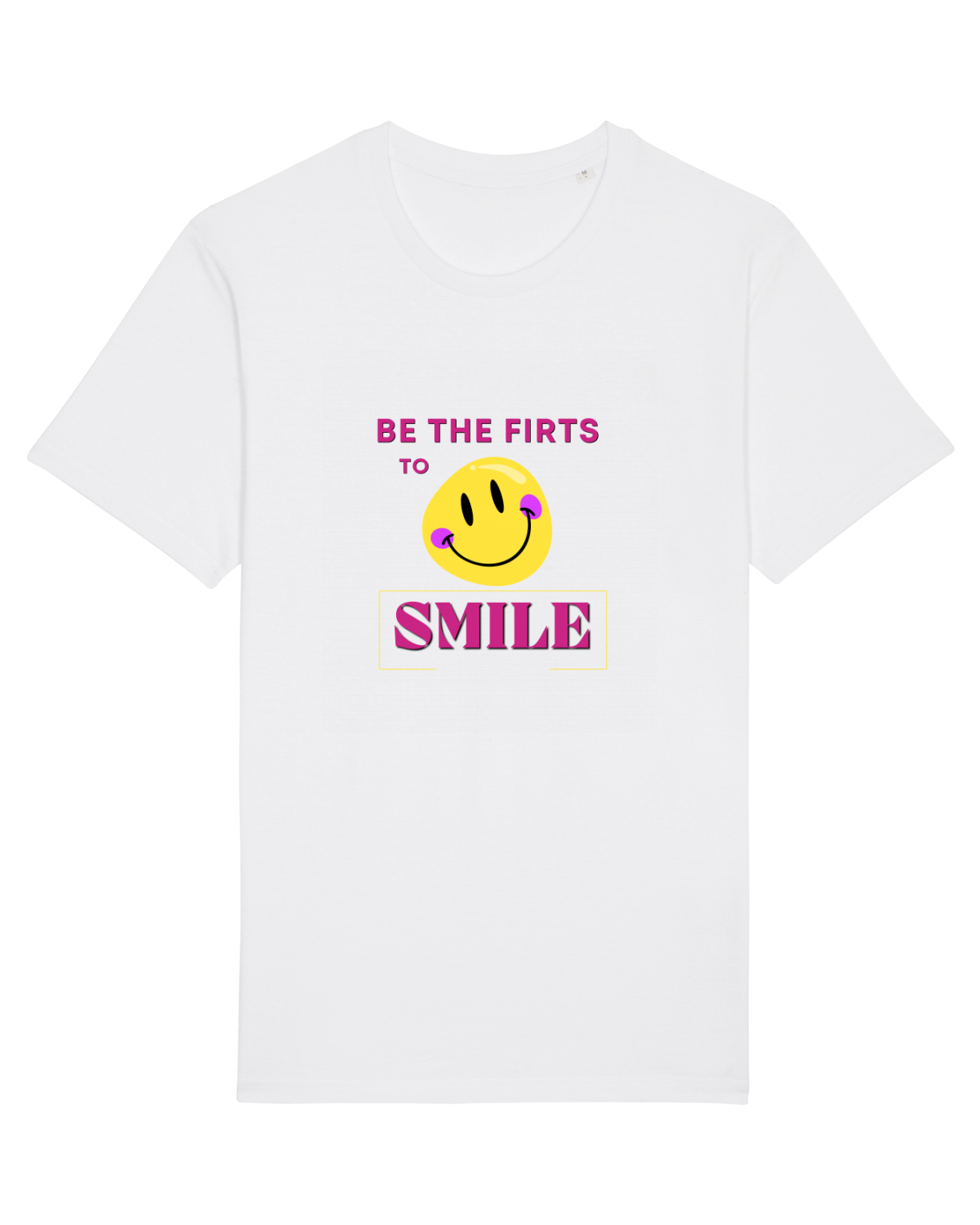 Tricou mânecă scurtă Unisex Rocker White