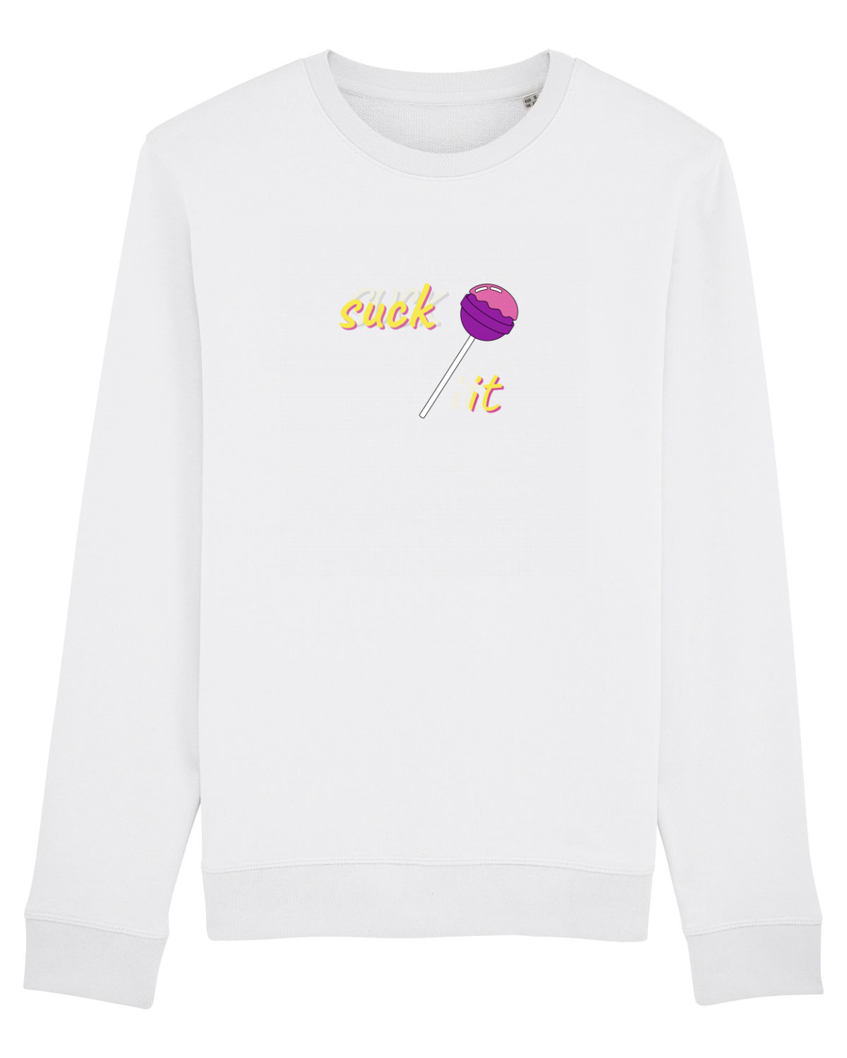 Bluză mânecă lungă Unisex Rise White