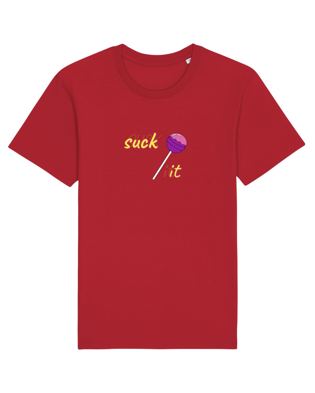 Tricou mânecă scurtă Unisex Rocker Red