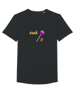 suck it . Tricou mânecă scurtă guler larg Bărbat Skater
