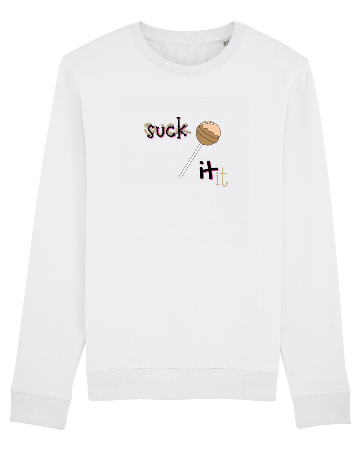 Bluză mânecă lungă Unisex Rise White