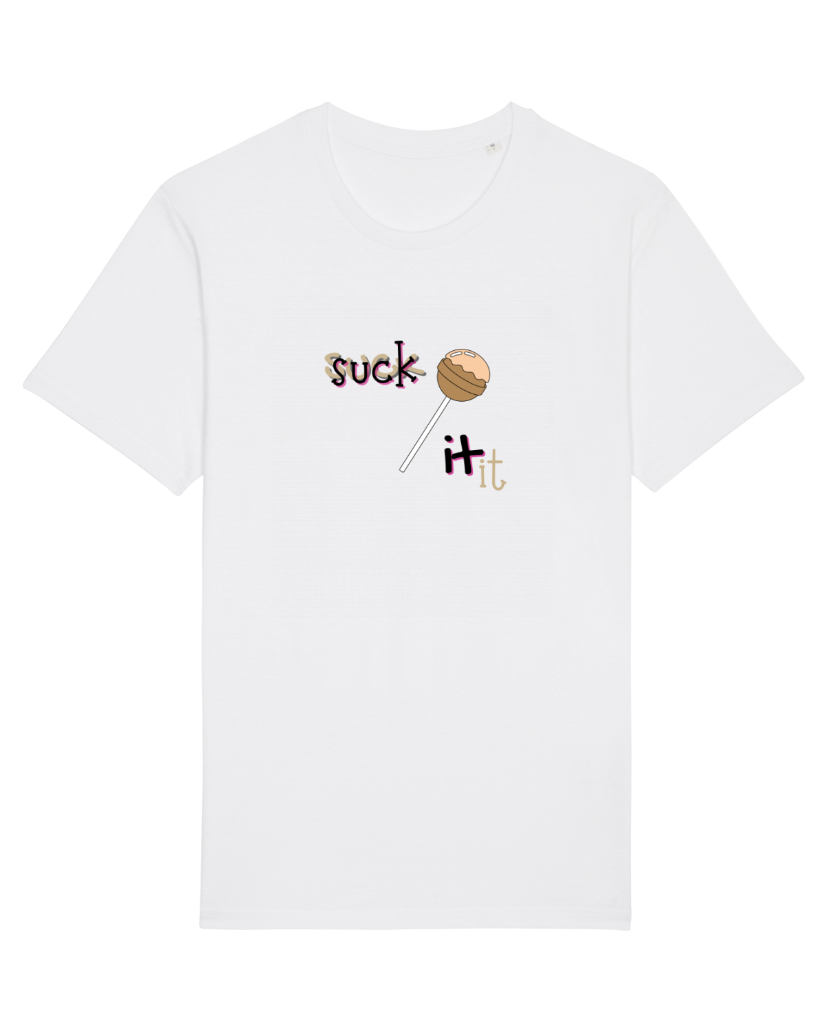 Tricou mânecă scurtă Unisex Rocker White