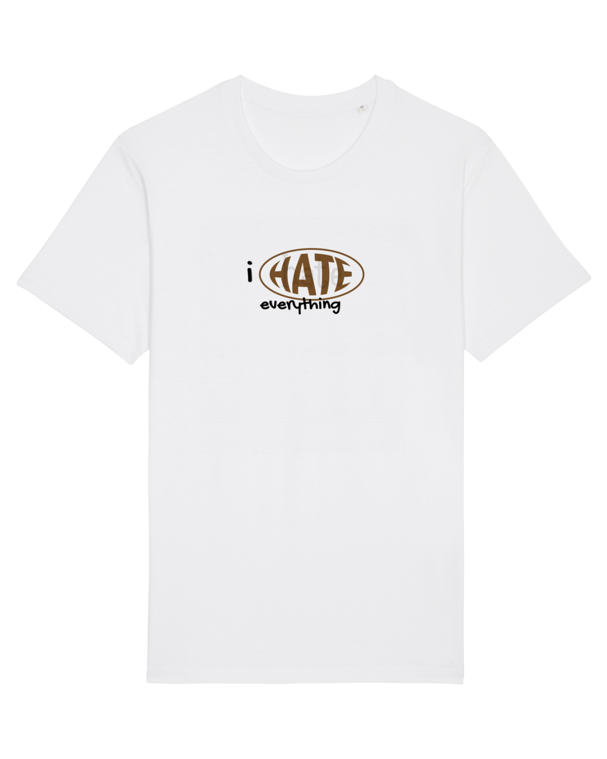 Tricou mânecă scurtă Unisex Rocker White
