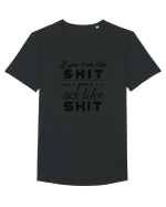 If you look like shit Tricou mânecă scurtă guler larg Bărbat Skater