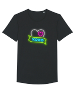 Pupici Tricou mânecă scurtă guler larg Bărbat Skater