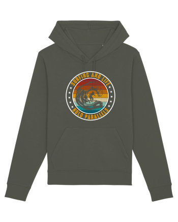 Surfing And Life Hold Parallels Khaki