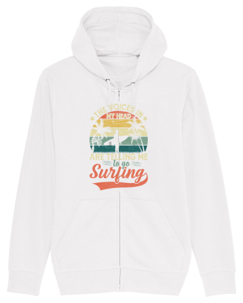 The Voices In My Head Are Telling Me To Go Surfing White