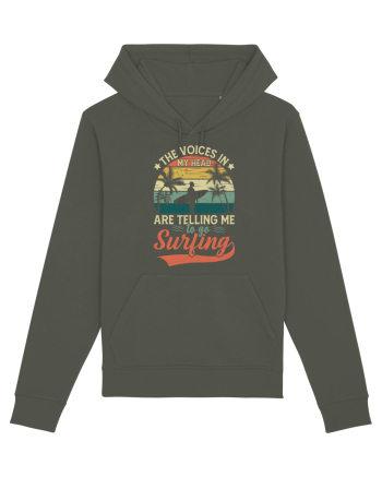 The Voices In My Head Are Telling Me To Go Surfing Khaki