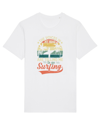 The Voices In My Head Are Telling Me To Go Surfing White
