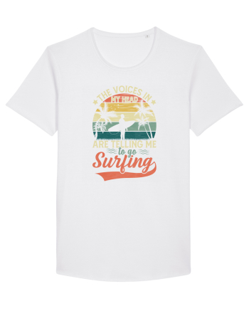 The Voices In My Head Are Telling Me To Go Surfing White