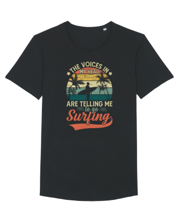 The Voices In My Head Are Telling Me To Go Surfing Black