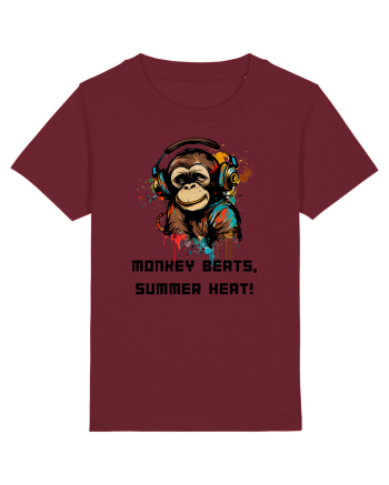 MONKEY BEATS - V1 Burgundy