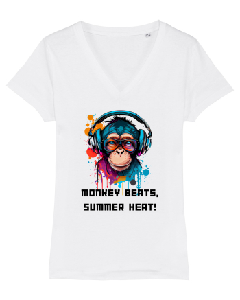 MONKEY BEATS - V2 White