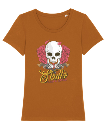 Skulls Guns Roses Roasted Orange