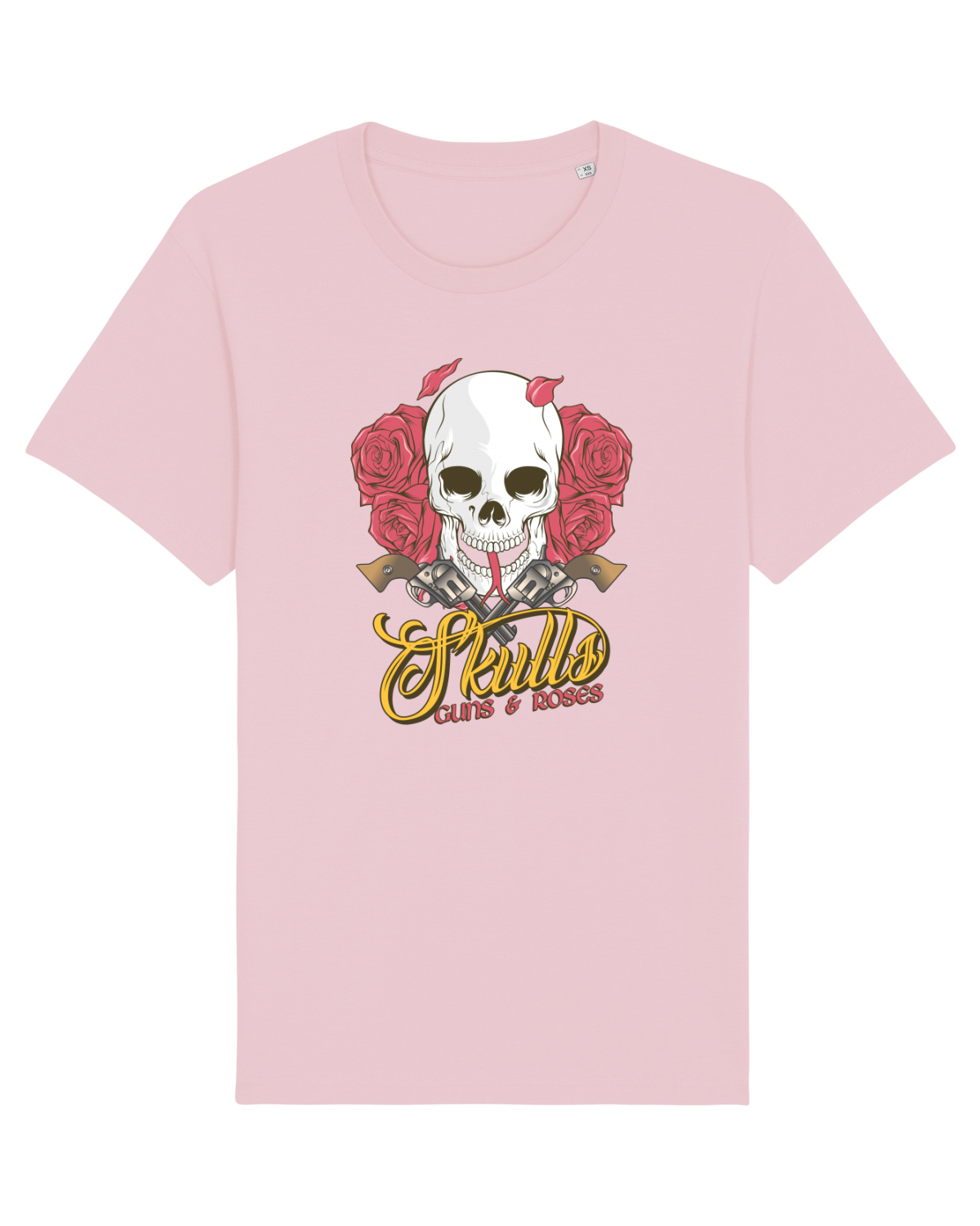 Tricou mânecă scurtă Unisex Rocker Cotton Pink