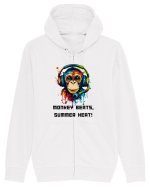 MONKEY BEATS - V3 Hanorac cu fermoar Unisex Connector