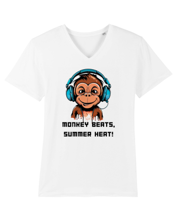 MONKEY BEATS - V4 White